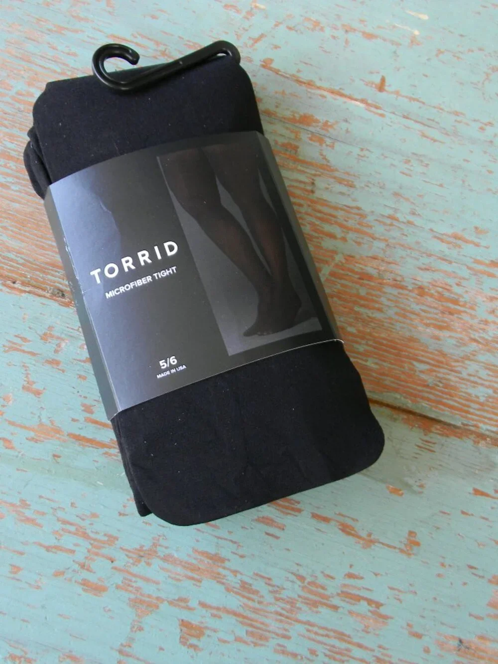 NEW TORRID MICROFIBER BLACK TIGHTS SZ 5/6X 28W 30W
